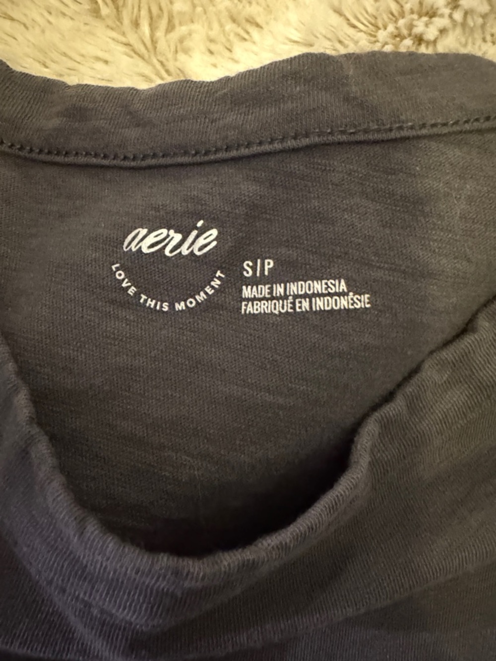 Aerie Ruffle-Detail Tee - Picture 2 of 3